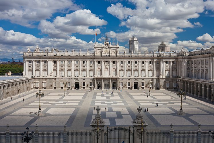 Royal Palace in Madrid