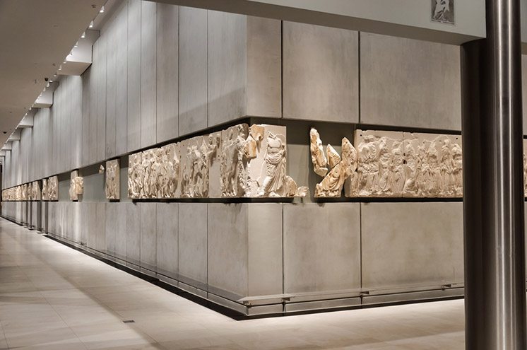 Acropolis museum level 3 metopes