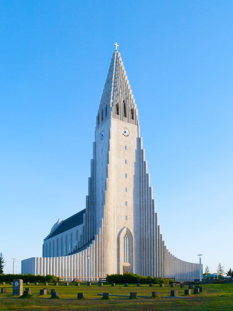 Hallgrimskirkja Cathedral in Reykjavik