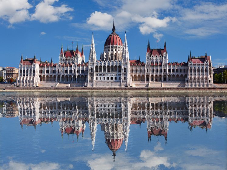 Budapest - Hungarian parliament.