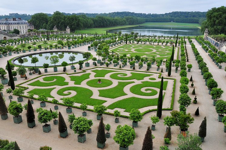 Palace Versailles, Royal Orangery.Paris, France.