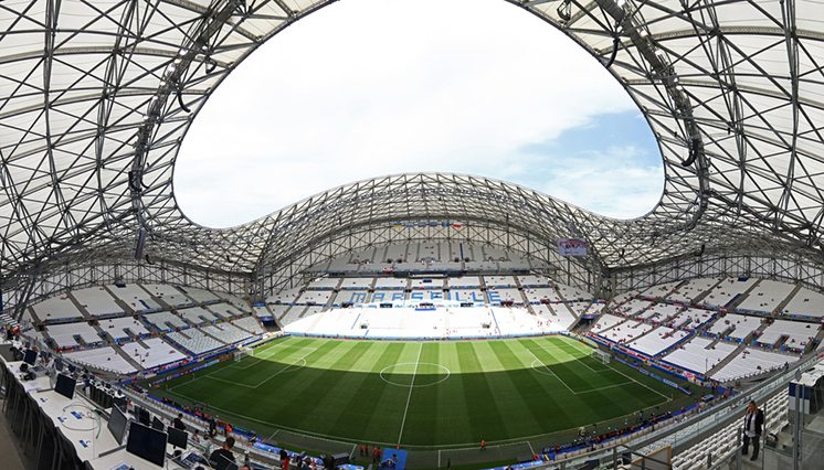 Stade Velodrome in Marseille, France