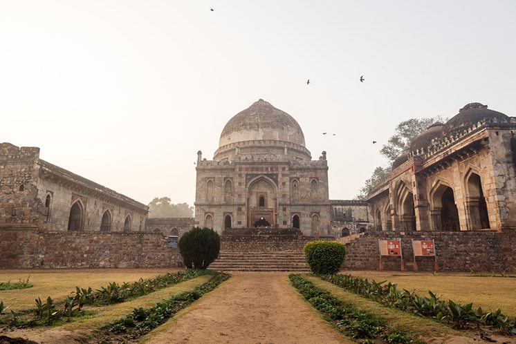DELHI, INDIA - JANUARY 5, 2015: Lori Garden