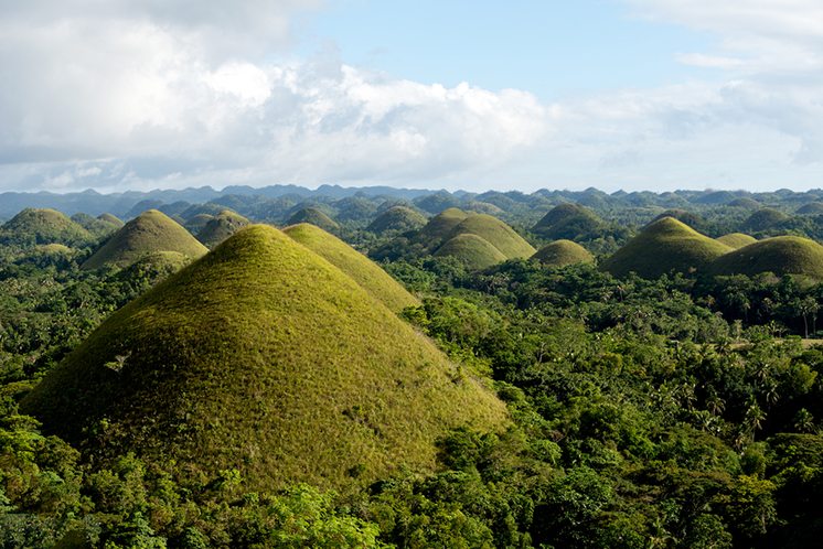 The Chocolate Hills, Bohol, Philippines