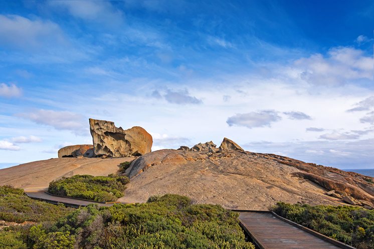 Remarkable Rocks, natural rock formation at Flinders Chase Natio