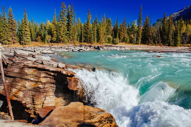 Athabasca Falls, Icefield Parkway, Jasper National Park