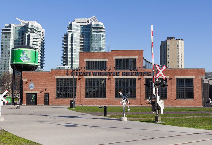 Steam Whistle Brewing building