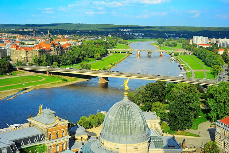 Dresden bridges, Germany