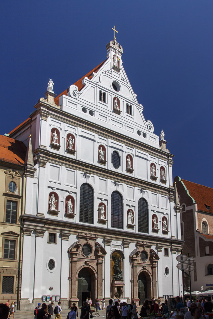 St. Michael's Church in Munich, Germany, 2015