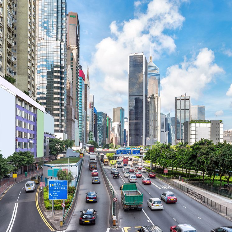 Hong Kong's roads