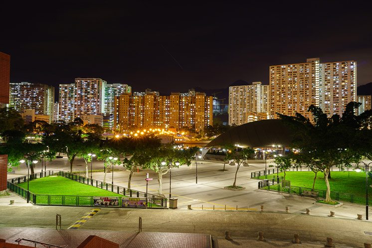 Park in the New Territories of Hong Kong