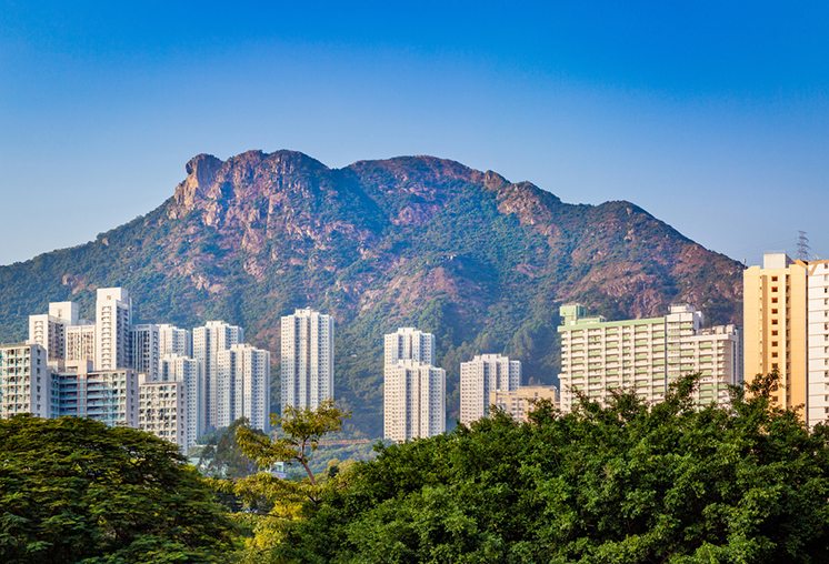 Residential next to Lion Rock