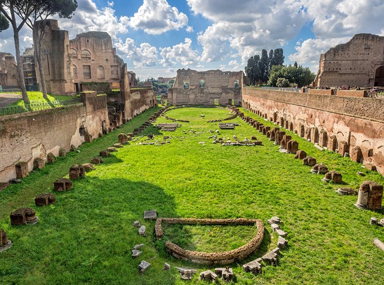 Hippodrome Stadium of Domitian, Palatine Hill Rome
