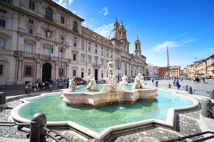Piazza Navona, Rome. Italy