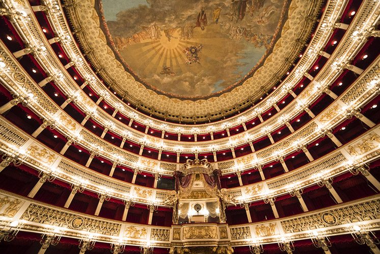 Teatro San Carlo, Naples opera house, Italy