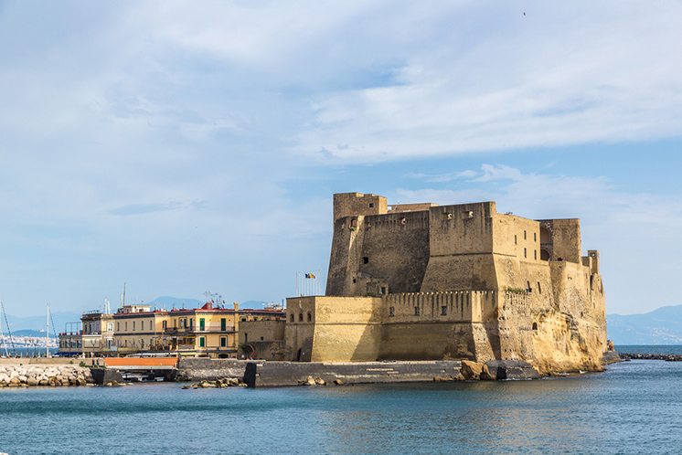 Castel dell'Ovo in Naples, Italy