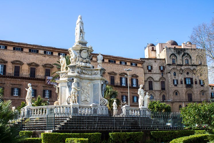 Palazzo dei Normanni in Palermo, Sicily