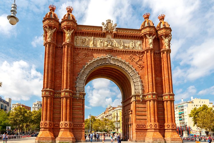Barcelona. Triumphal Arch.