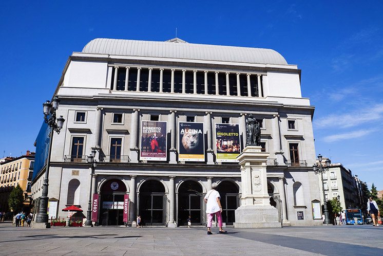 MADRID, SPAIN September-11: Royal Theate (Realr Theatre) in Mad