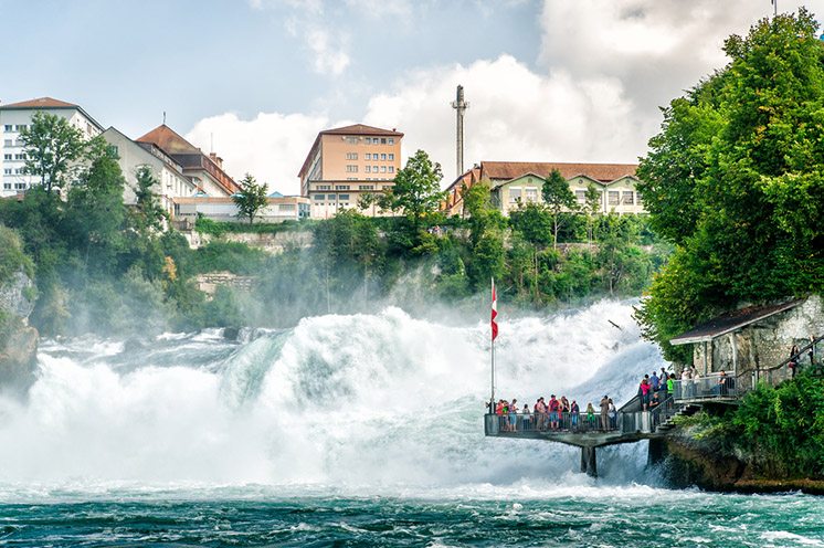 Rheinfall in Swiss