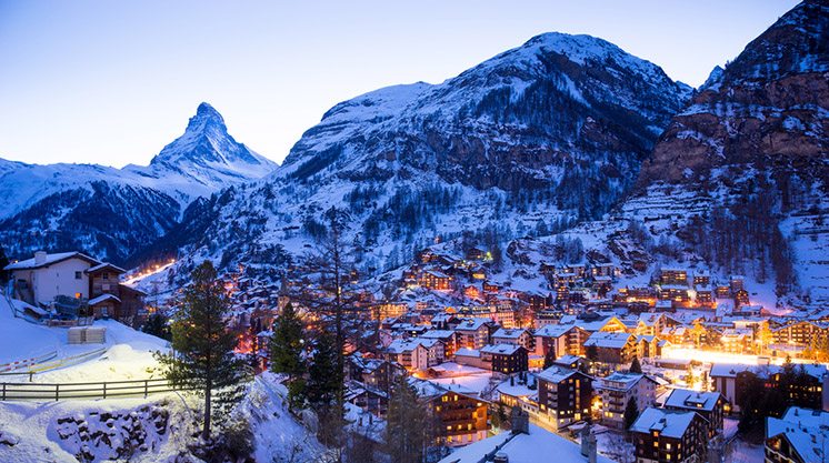 zermatt, switzerland, matterhorn, ski resort