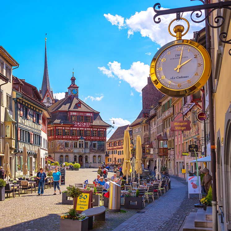 Stein Am Rhein, ancient city, Switzerland