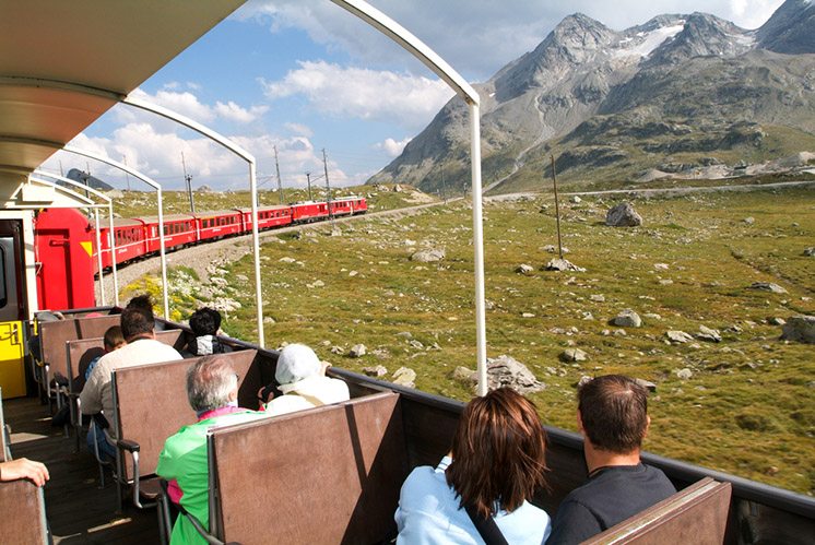 Bernina Express Train, Unesco world heritage