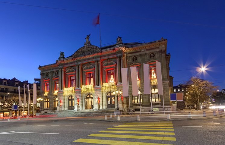 Grand Theatre or Big Theater, Geneva, Switzerland