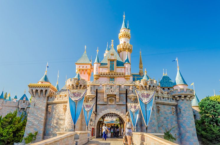 Sleeping Beauty Castle at Disneyland Park.