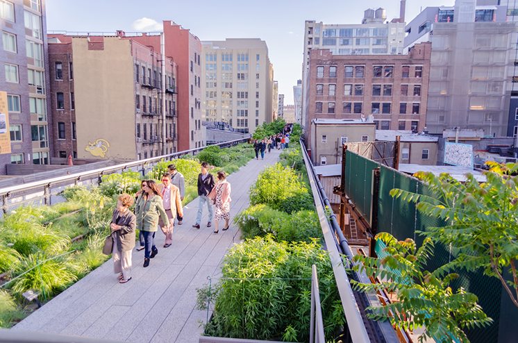 High Line Park, New York