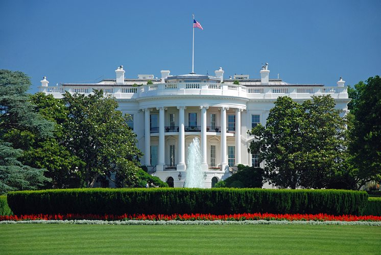 The White House in Washington DC